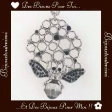 Pendentif Bourdon & Collier 2 Rangs Ikita Paris