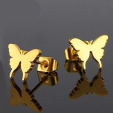 Boucles d'oreilles Papillon stylé - 3 coloris