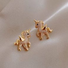 Boucles d'Oreilles Licorne