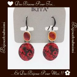 Boucles d'Oreilles Pendantes par Ikita Paris