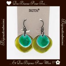 Boucles d'Oreilles Pendantes par Ikita Paris