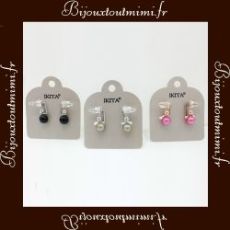 Boucles d'Oreilles ikita Perles & Paillettes