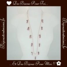 Long Collier 2 Rangs en Perles by Ikita Paris