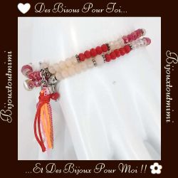 Bracelets de Perles 2 Rangs par Ikita Paris