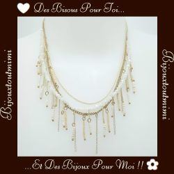 Collier de Perles 3 Rangs par Ikita Paris