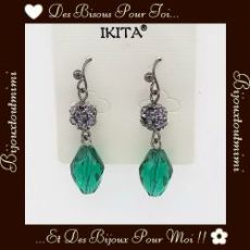 Boucles d'Oreilles Pendantes par Ikita Paris