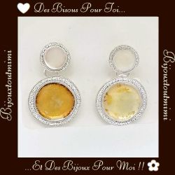 Boucles d'Oreilles Style Vintage par Ikita Paris