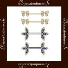 Piercings de Tétons 2 Styles