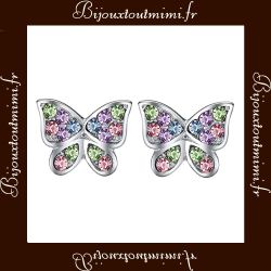 Boucles d'Oreilles Papillon