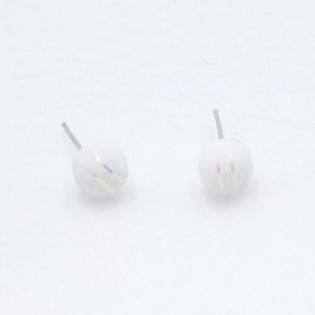 Boucles d'oreilles Boule Neige