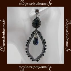 Boucles d'Oreilles ikita Pendantes Perles