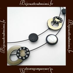 Collier ikita 2 Rangs