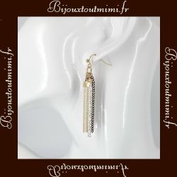 Boucles d'Oreilles Pendantes By ikita Paris