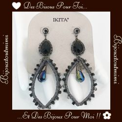 Boucles d'Oreilles Pendantes par Ikita Paris