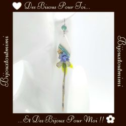 Boucles d'Oreilles Fleurs par Ikita Paris