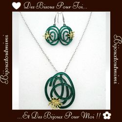 Boucles d'Oreilles Pendantes  Ikita Paris