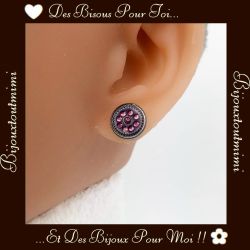 Boucles d'Oreilles Florale Ikita Paris