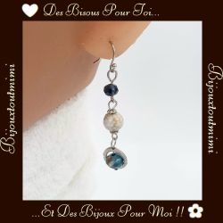 Boucles d'Oreilles Perles Ikita Paris