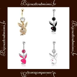 Piercings Style Lapin Playboy - 4 coloris