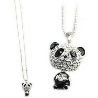 Collier Ourson & Diamants