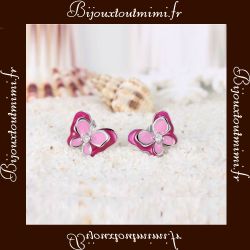 Boucles d'Oreilles Papillon